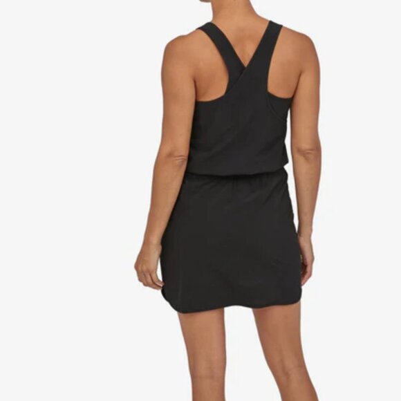 Patagonia Fleetwith Dress - Quick-Dry, Pockets, Cross Back Tank - Black - XL - Picture 2 of 4